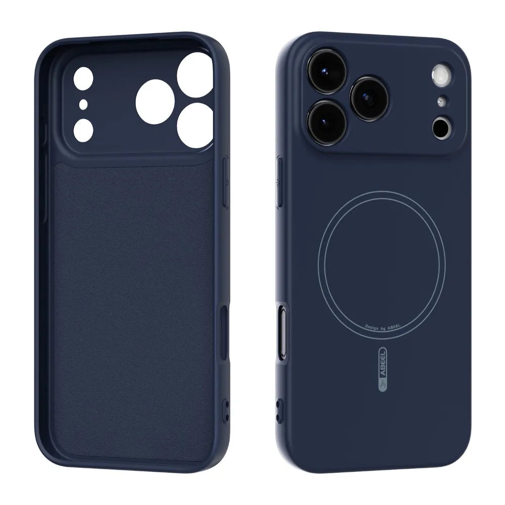 Magnetic for Magsafe Wireless Charge Liquid Silicon Case for iPhone 17 Pro Max 17Air 17Pro 17Pro Max Protective Shell Soft Cover