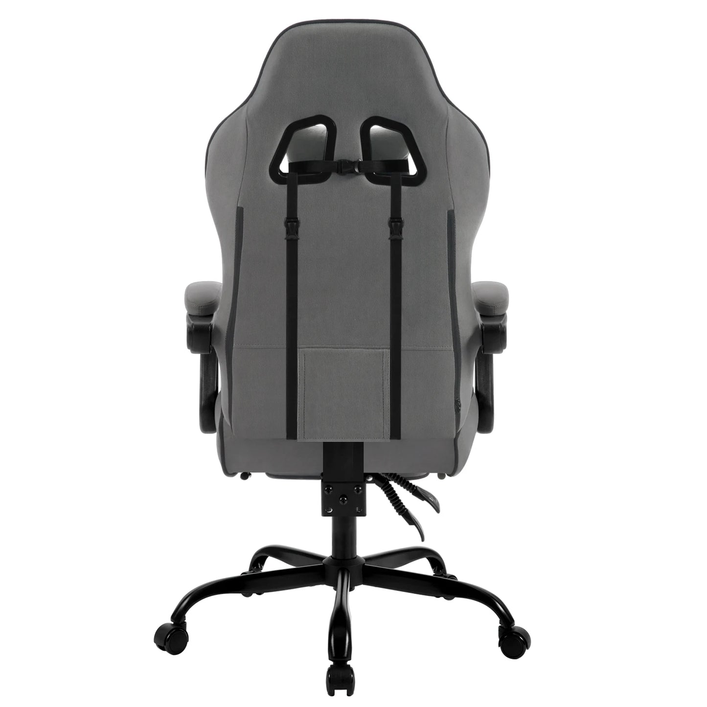 WOLTU Swivel Gamer Chair Gaming Chair Ergonomic Office Computer Chair with Lumbar Cushion Pillow Footrest