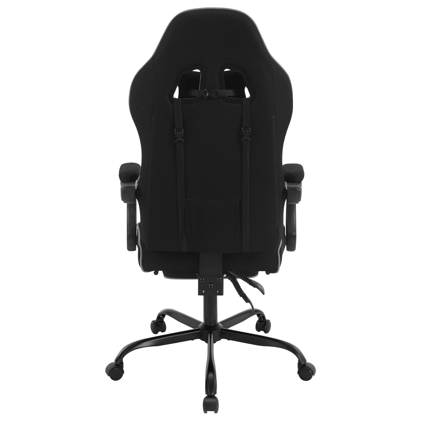 WOLTU Swivel Gamer Chair Gaming Chair Ergonomic Office Computer Chair with Lumbar Cushion Pillow Footrest