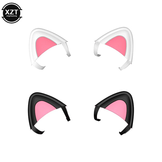 Cute Headphones Accessories Cat Ear Suitable for Headphone Gaming Headsets Attachment Stereo Headset Decoration