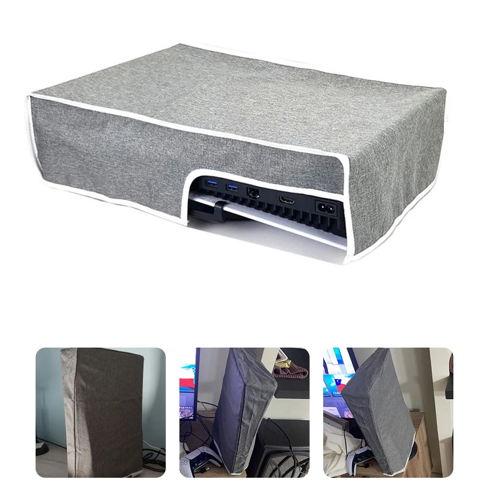 For PS5 Game Console Dust Proof Cover Sleeve Guard Case Waterproof Anti-dust Outer Casing Protective Cover For PlayStation 5
