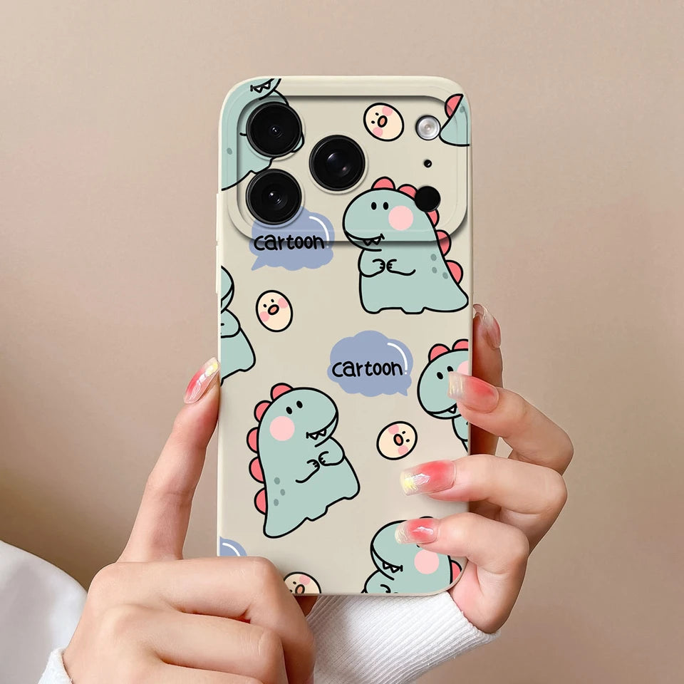 Case For iPhone17 17Air 17Pro 17ProMax Butterfly Love Heart Anti-fall Dustproof Trendy Housing For iPhone 17 Pro Max Funda Coque