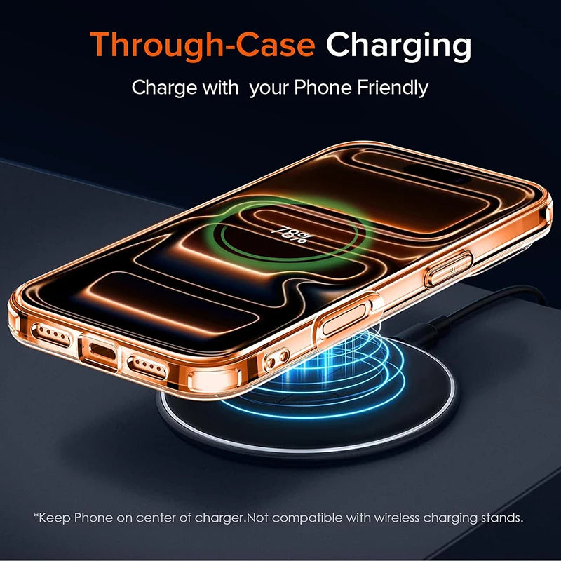 Hybird Airbags Case for iPhone 17 Pro Max Shockproof Clear Case Transparent Cover for iPhone 17Pro 17 Air Phone Protective Case