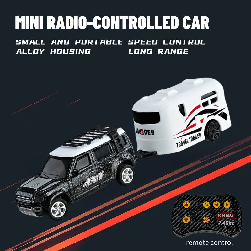 2026 RC Car MINI Alloy 1/64 Upgraded Remote Control Car Convenient to Carry 60 Minutes of Work Time Children's Gifts Toys