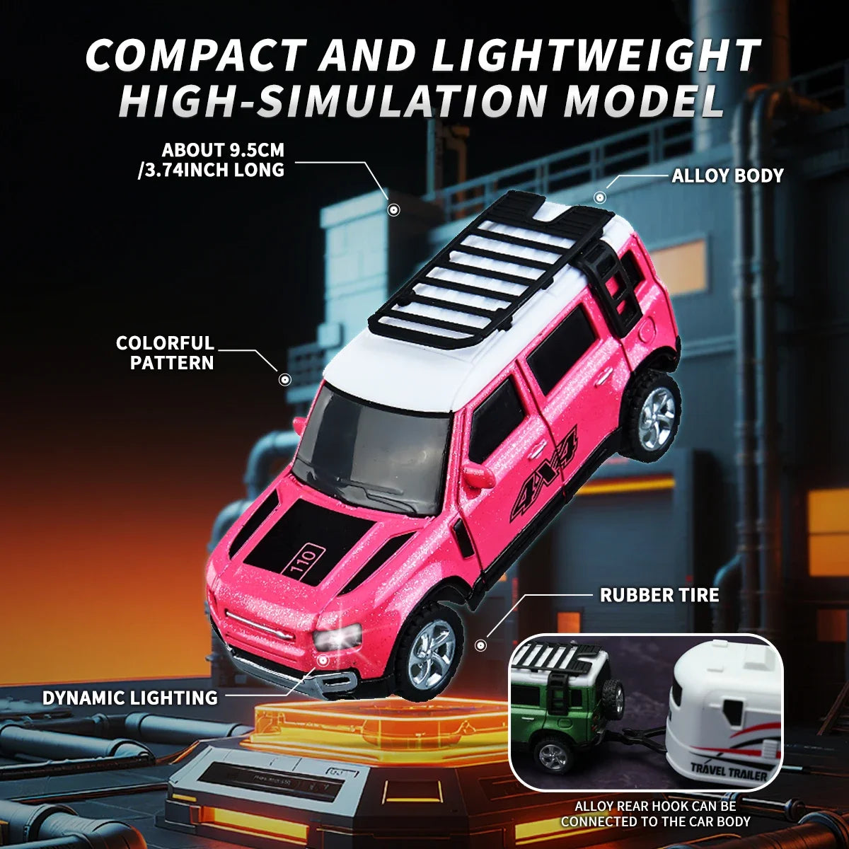 2026 RC Car MINI Alloy 1/64 Upgraded Remote Control Car Convenient to Carry 60 Minutes of Work Time Children's Gifts Toys