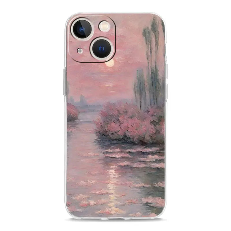 Phone Case For iPhone 17 Cases iPhone Air 16 15 12 13 14 Pro Max 15 Plus 16Pro iPhone11 Cover Garden Paint Art Vincent van Gogh