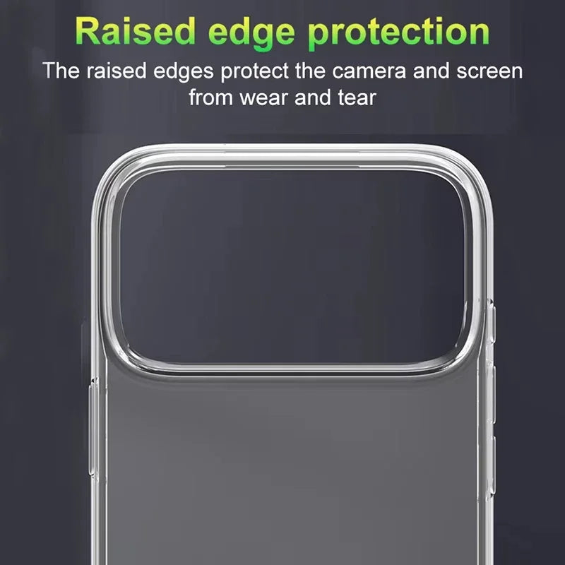 Transparent Soft Silicone TPU Phone Case For iPhone 17 Pro Max Ultra Thin Clear Shockproof Cases For iPhone 17 Air Back Cover