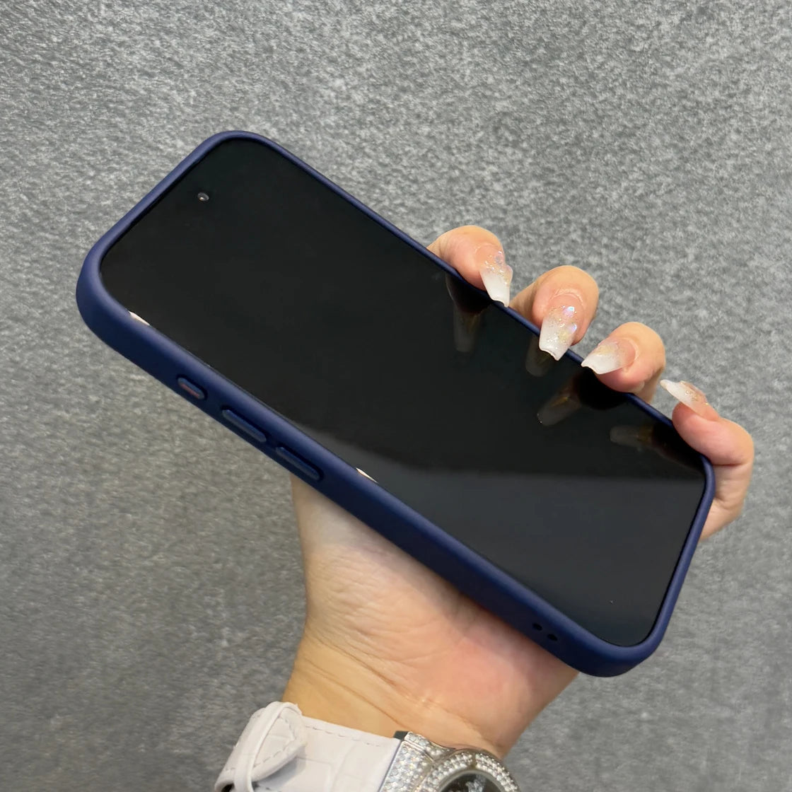 Luxury Orange Shield Matte Transparent Phone Case For iPhone 17 Pro Max 17 Pro 17 New Metal Buttons Skin Feel Shockproof Cover