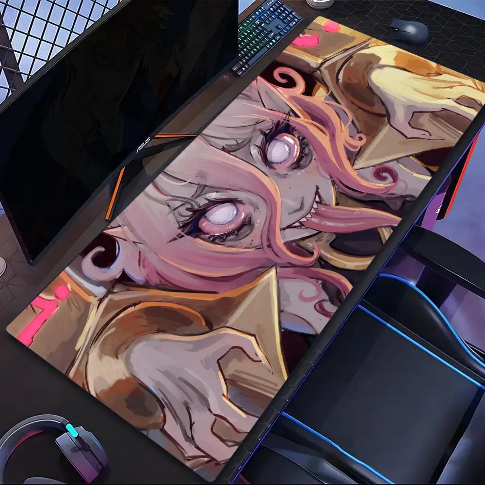 League of Legends Briar Mouse Pad Tablet mouse Pad Laptop xl desktop mouse pad, cute HD Rainbow Gaming keyboard pad, csgo Player