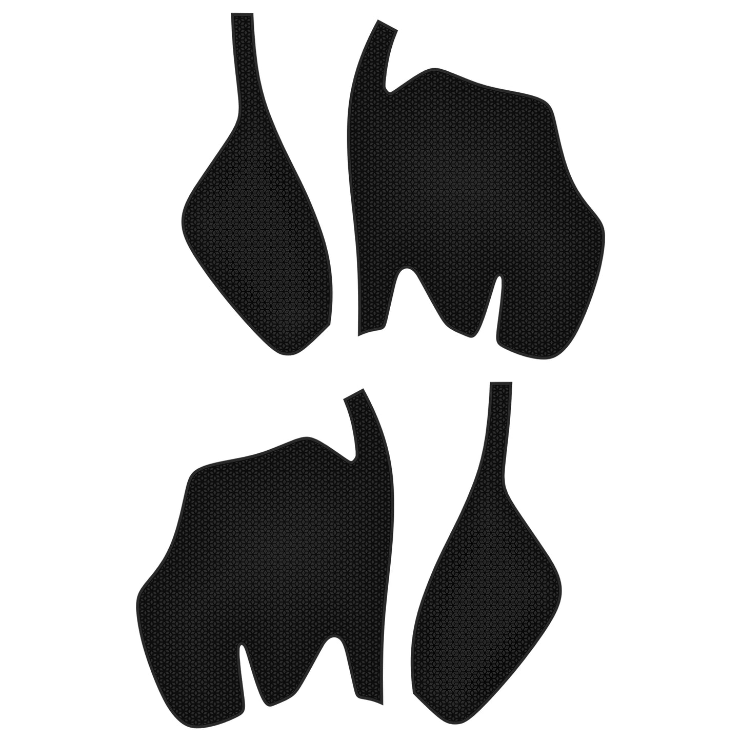 PlayVital Split Design Anti-Skid Soft Hexagonal Diamond Textures Sweat-Absorbent Premium Grip for ps5 Wireless Controller