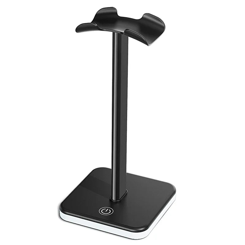 Headphone Stand with RGB Lighting - Adjustable Color Control for Gaming Headset Storage and Display