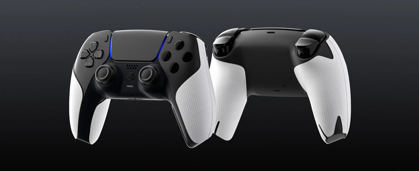 PlayVital Split Design Anti-Skid Soft Hexagonal Diamond Textures Sweat-Absorbent Premium Grip for ps5 Wireless Controller