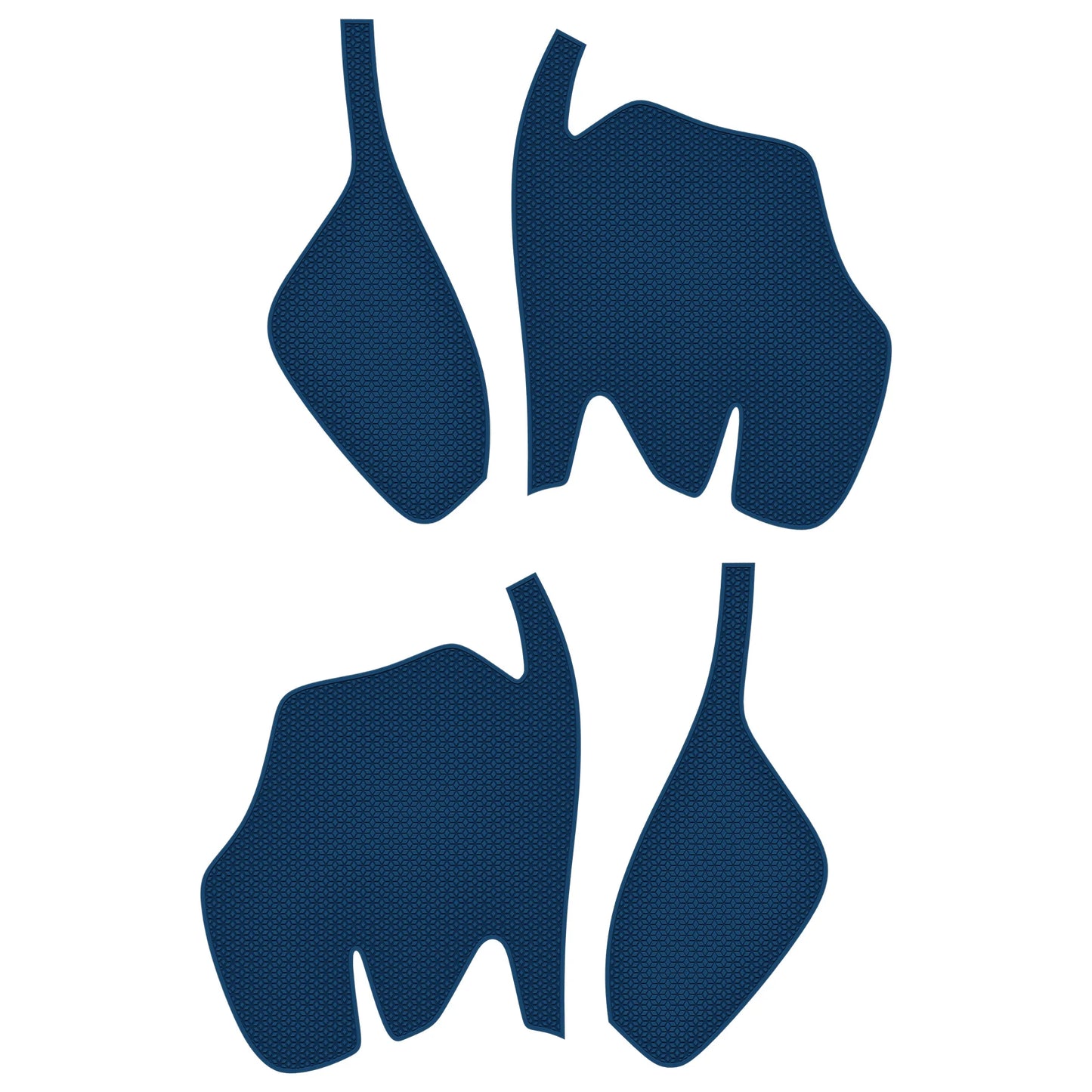 PlayVital Split Design Anti-Skid Soft Hexagonal Diamond Textures Sweat-Absorbent Premium Grip for ps5 Wireless Controller