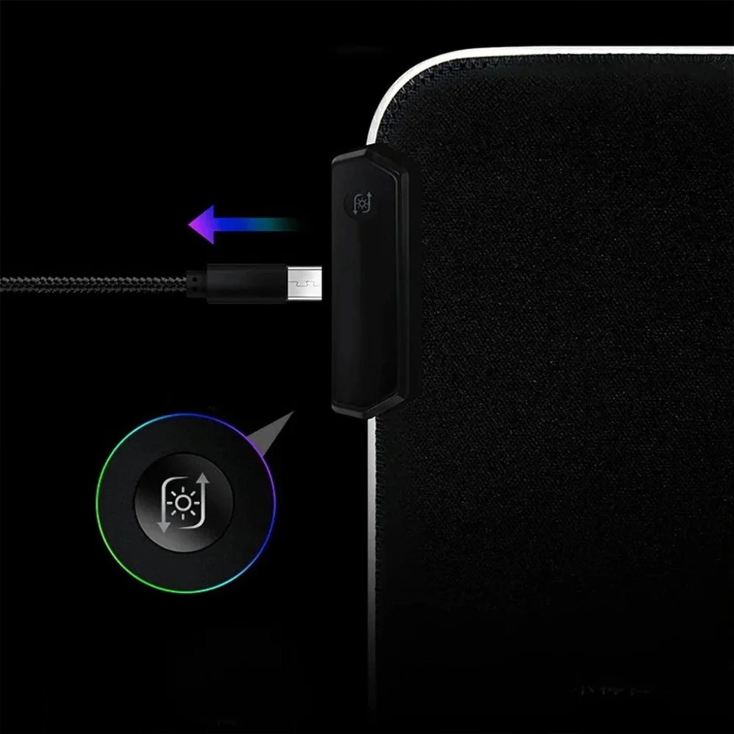 RGB LED PC accessories 400x900mm Stalker 2 Large Gaming Mouse Pad Computer Laptop HD Rupper Expand Desk Mats Gamer XXL Desk Ma