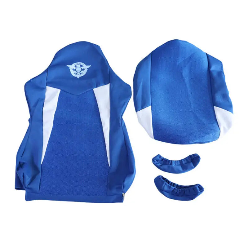 Gaming Chair Cover Elastic Breathable Dustproof Chair Protector Universal Soft Elasticity Polar Fleece Armchair Slipcovers