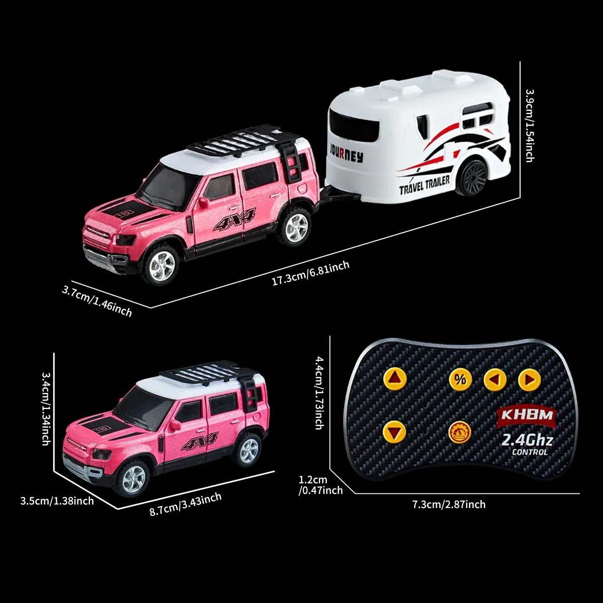 2026 RC Car MINI Alloy 1/64 Upgraded Remote Control Car Convenient to Carry 60 Minutes of Work Time Children's Gifts Toys