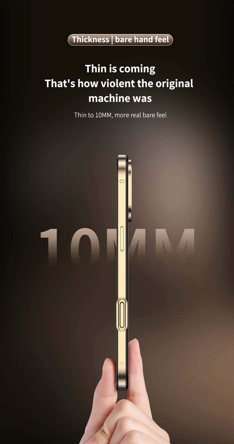 Camera Protection + Hybrid Silicone Frame Aluminum Metal Phone Case For iPhone 17 16 15 Pro Max 14 13 Better Heat Bumper