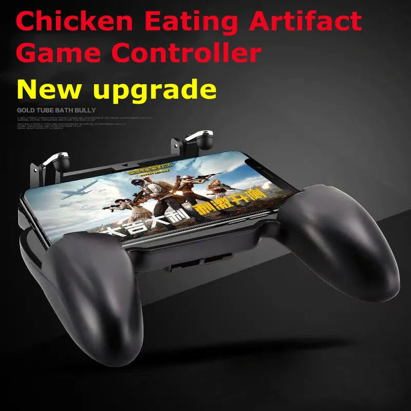 1Pcs Mobile Phone ABS Gaming Accessories Game Controller W10 for PUBG Aim Shooting Gamepad Joystick for IPhone Android Universal