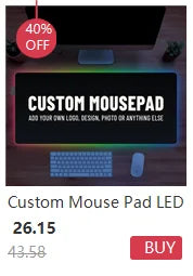 RGB Mouse Pad Mushroom Gaming Desk Mat Celestial Large Mousepad Black Neon Gamer RGB LED Desk Mat Pastel Goth Witchcraft