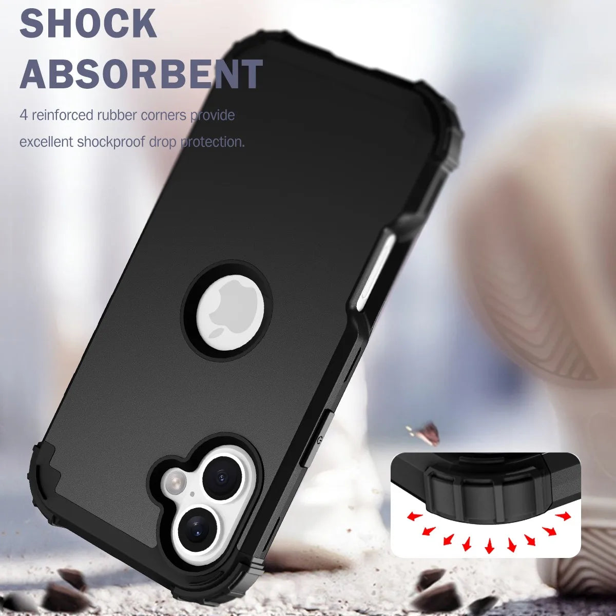 Fit iPhone 17 Phone Case,Heavy Duty Sturdy Armor Defender High Impact Shockproof Protective Cover Case For iPhone17