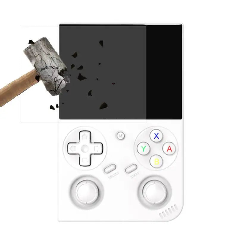 Game Console Storage Accessories for Anbernic for RG35XX Pro Storage Bag Protective Case Screen Protector Handheld Console Kit