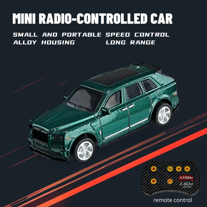 2026 RC Car MINI Alloy 1/64 Upgraded Remote Control Car Convenient to Carry 60 Minutes of Work Time Children's Gifts Toys