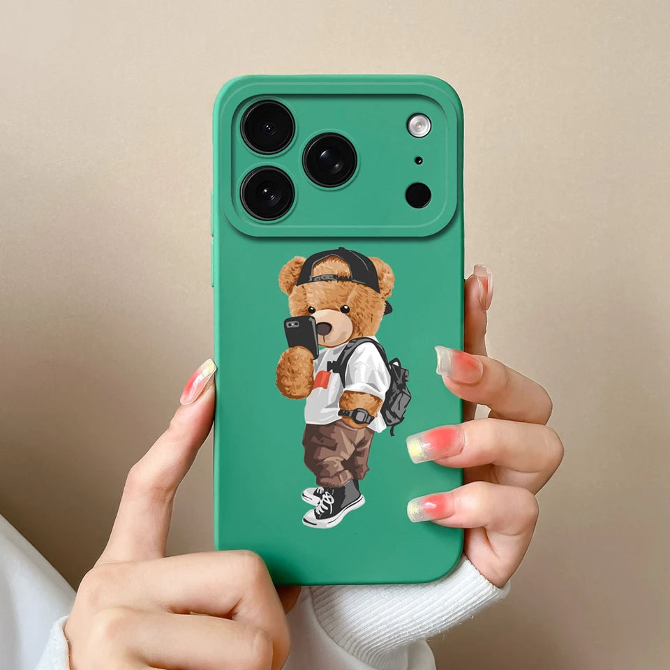 Case For iPhone17 17Air 17Pro 17ProMax Butterfly Love Heart Anti-fall Dustproof Trendy Housing For iPhone 17 Pro Max Funda Coque