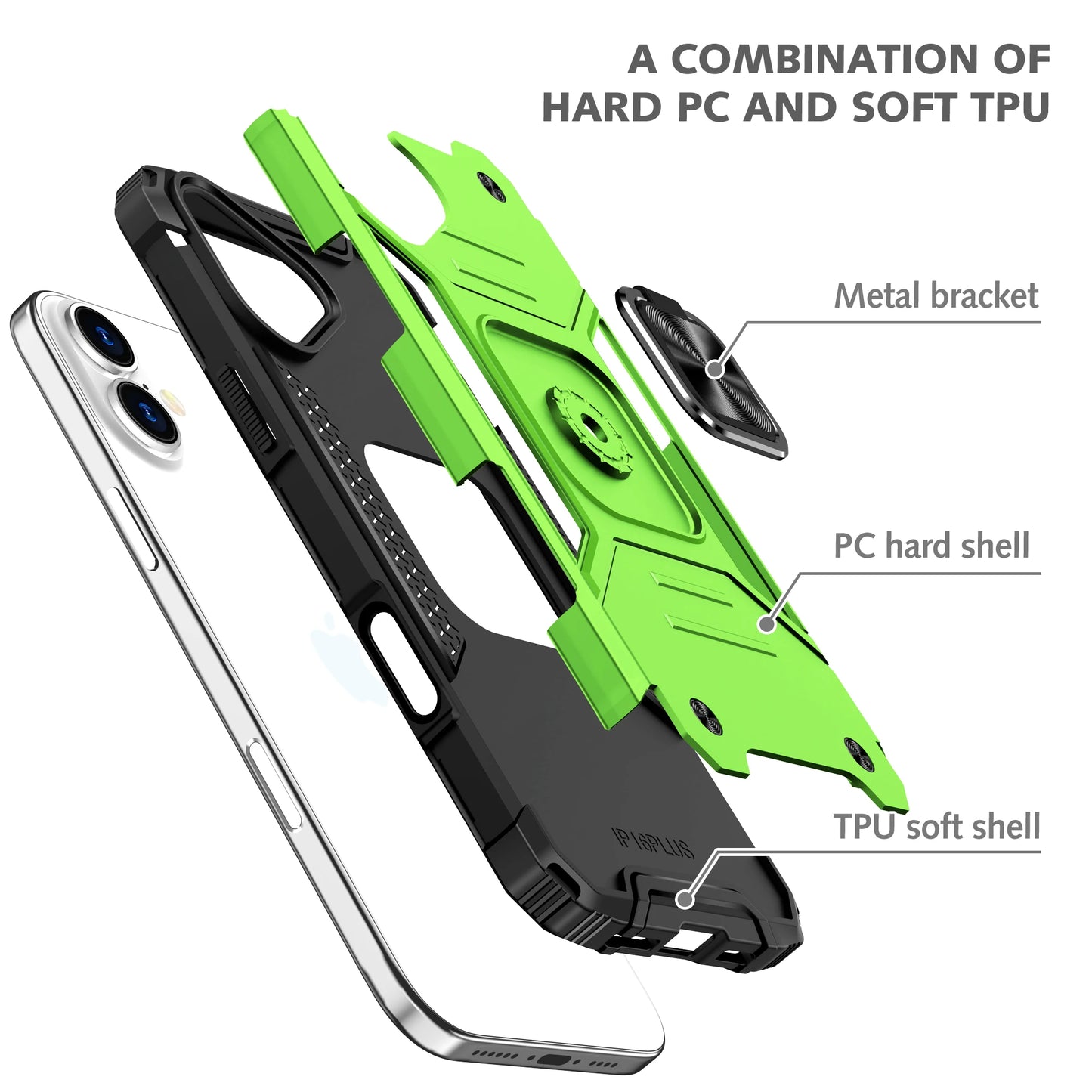 Rugged Dual Layer Protective Protection Case for Iphone 17 Pro Max 17 Air Iphone17 Cases