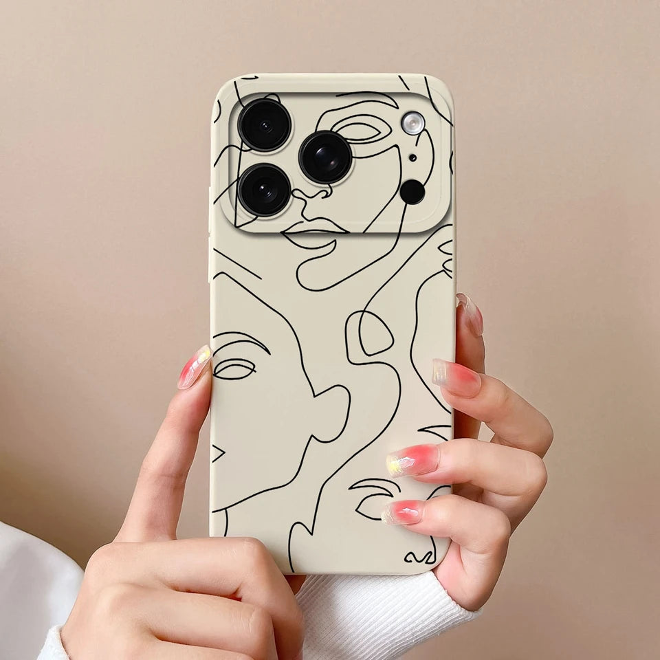 Case For iPhone17 17Air 17Pro 17ProMax Butterfly Love Heart Anti-fall Dustproof Trendy Housing For iPhone 17 Pro Max Funda Coque