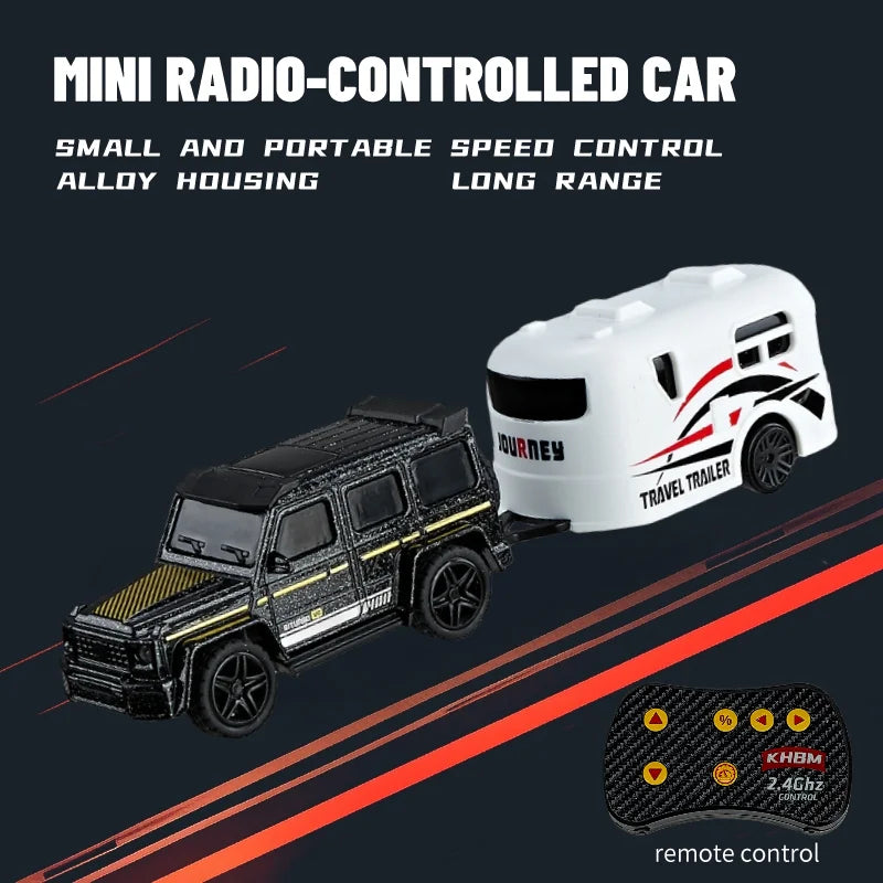 2026 RC Car MINI Alloy 1/64 Upgraded Remote Control Car Convenient to Carry 60 Minutes of Work Time Children's Gifts Toys