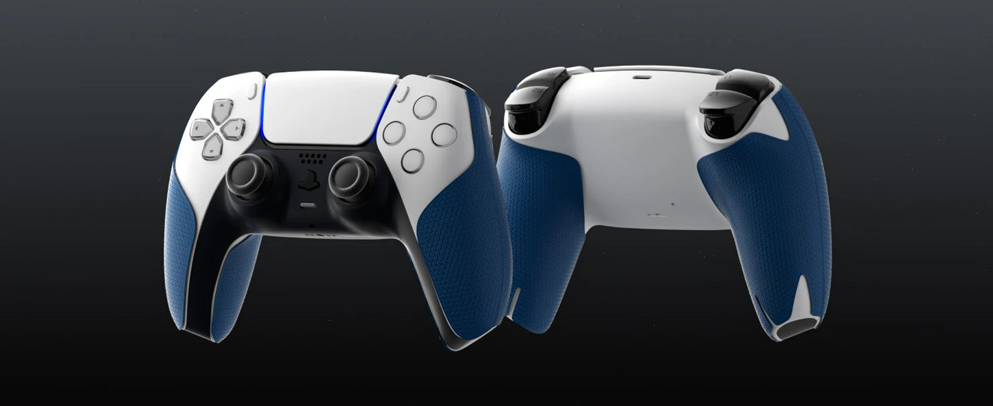 PlayVital Split Design Anti-Skid Soft Hexagonal Diamond Textures Sweat-Absorbent Premium Grip for ps5 Wireless Controller