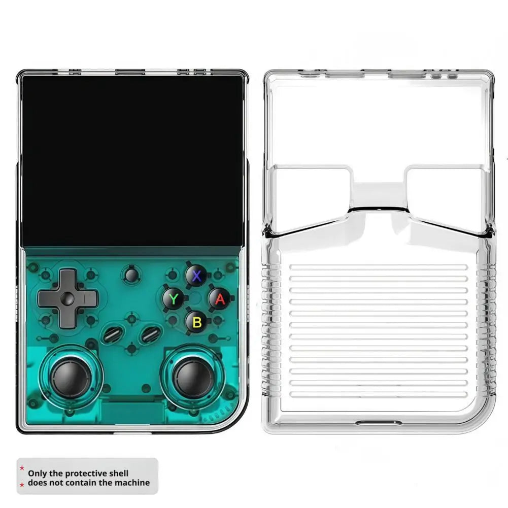 Game Console Storage Accessories for Anbernic for RG35XX Pro Storage Bag Protective Case Screen Protector Handheld Console Kit