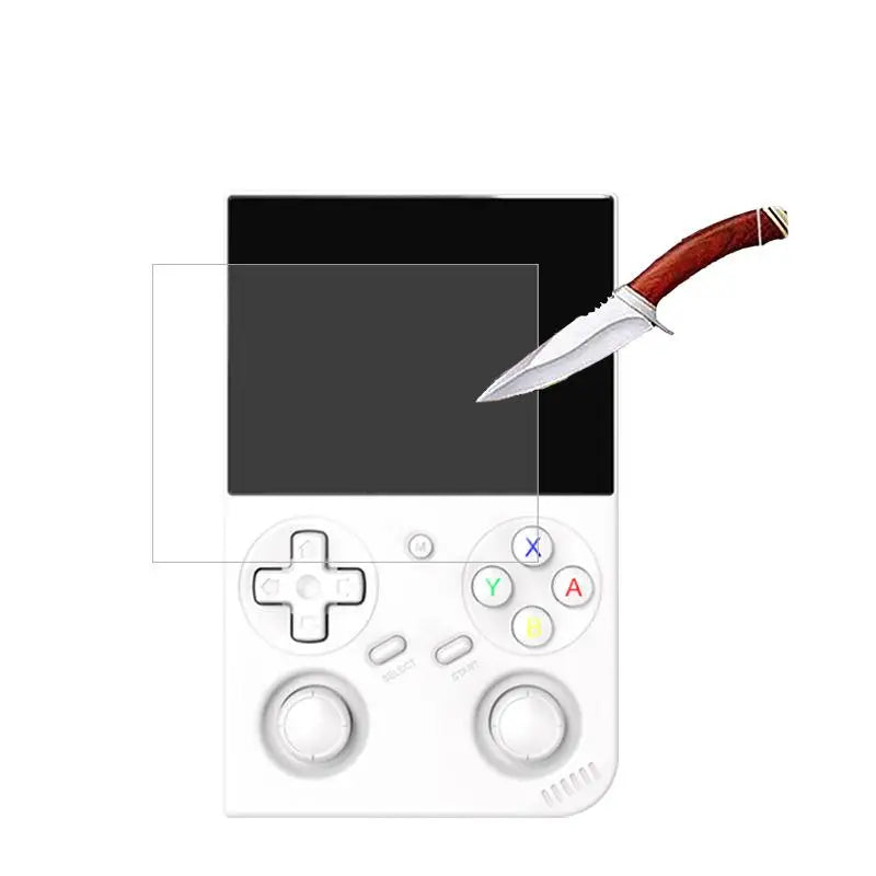 Game Console Storage Accessories for Anbernic for RG35XX Pro Storage Bag Protective Case Screen Protector Handheld Console Kit