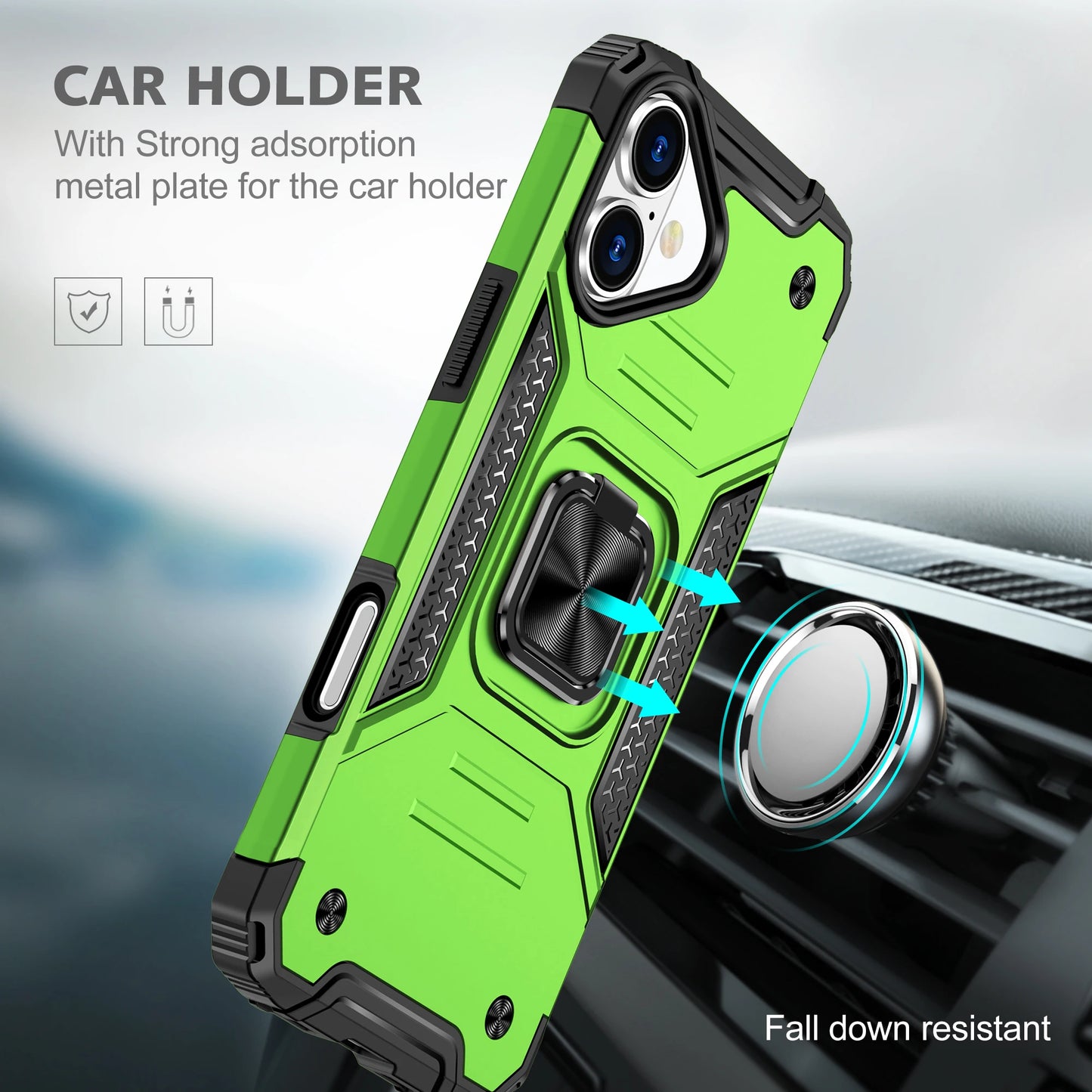 Rugged Dual Layer Protective Protection Case for Iphone 17 Pro Max 17 Air Iphone17 Cases