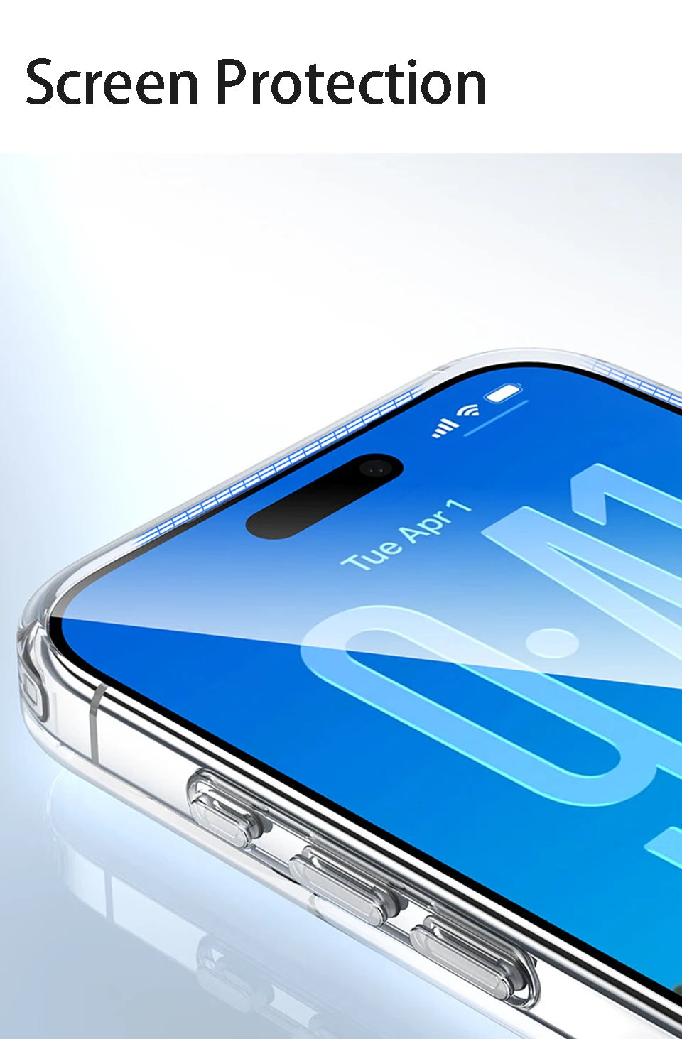 Luxury Transparent Phone Case For iPhone 17 Pro Max Air Soft TPU Silicone Back Cover Clear Case