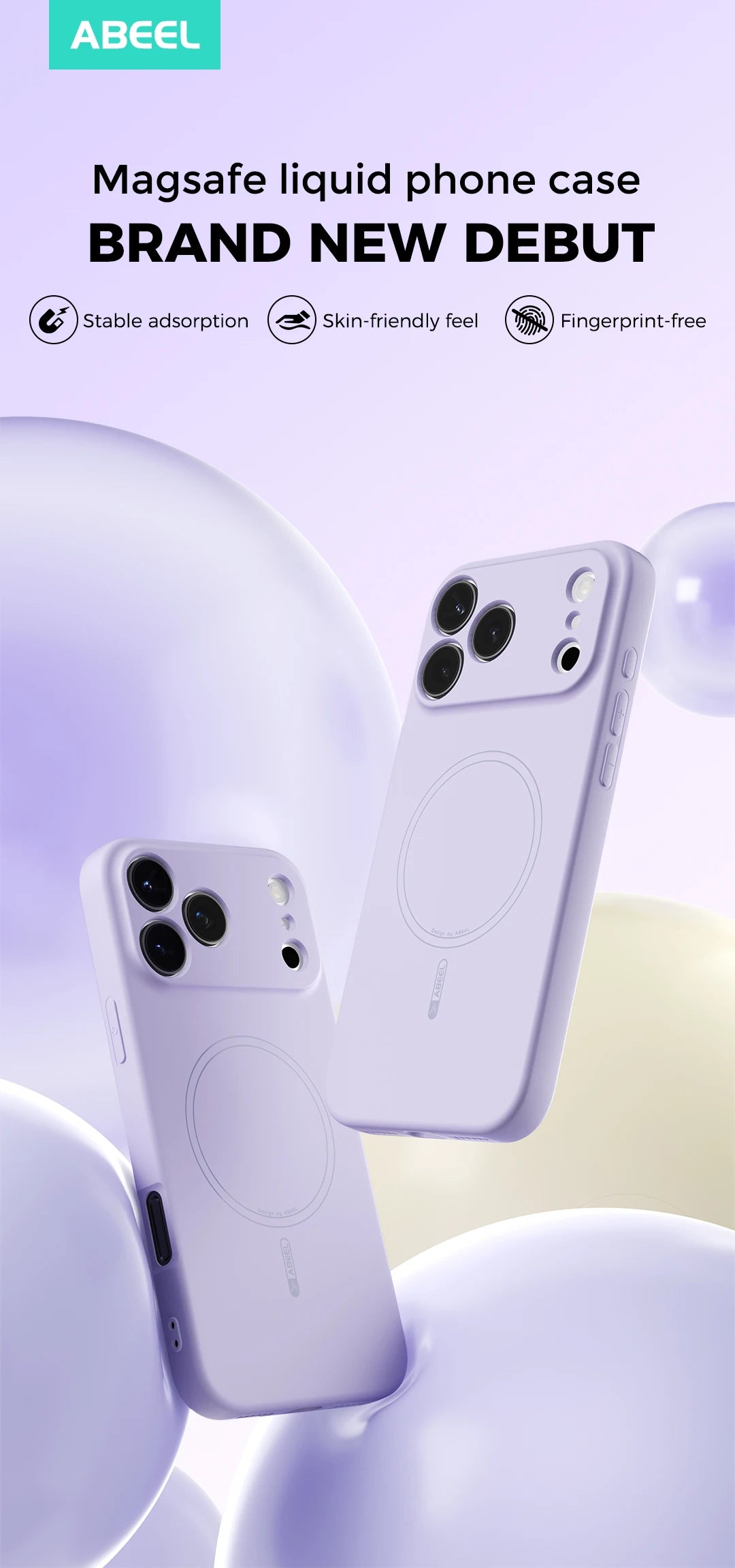 Magnetic for Magsafe Wireless Charge Liquid Silicon Case for iPhone 17 Pro Max 17Air 17Pro 17Pro Max Protective Shell Soft Cover