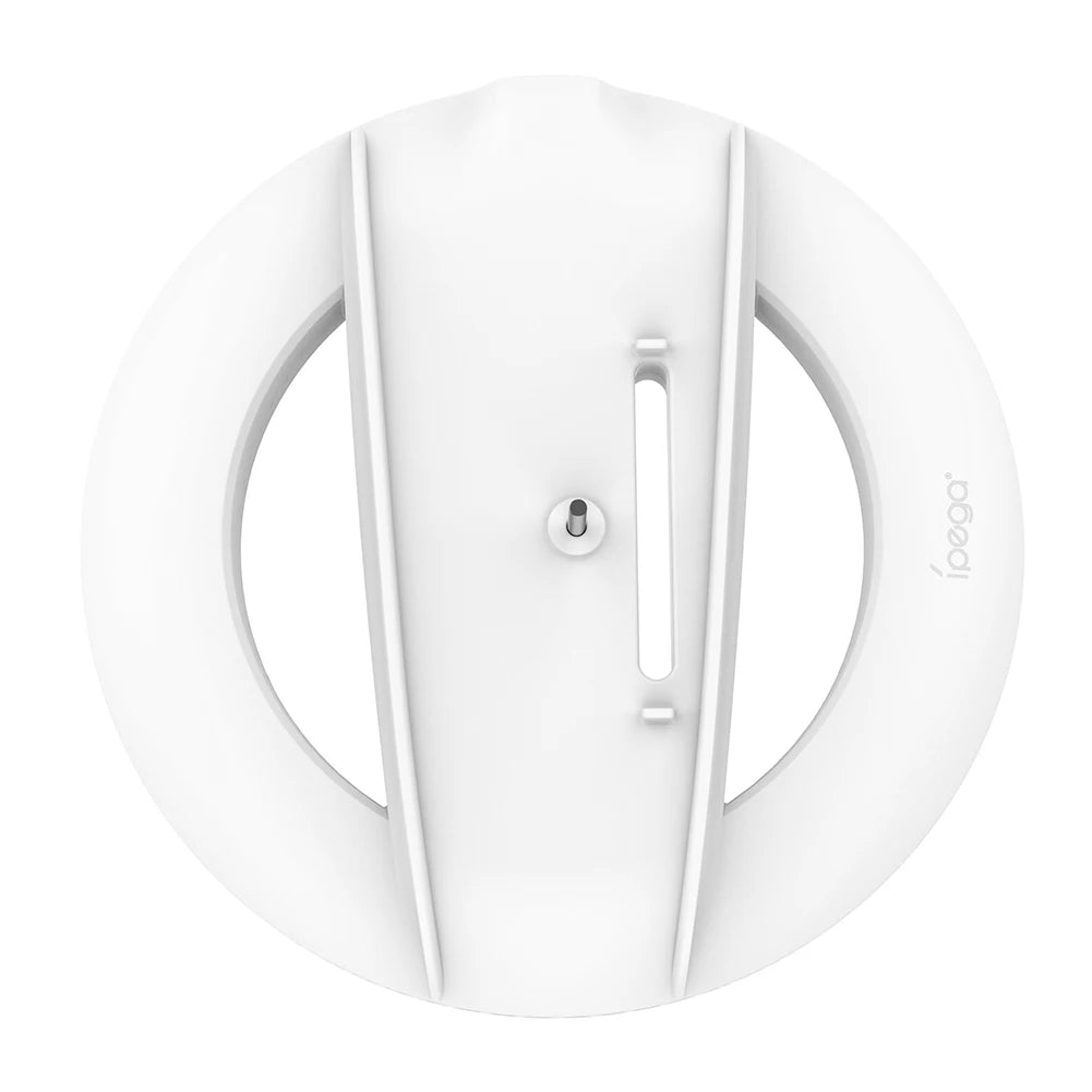 RGB Vertical Stand with Anti-Slip Pad Game Console Base Stable for PS5 Slim Console for PS5 Slim Disc/Digital Version