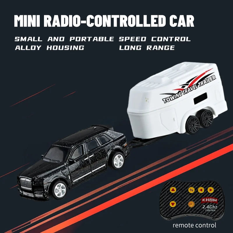 2026 RC Car MINI Alloy 1/64 Upgraded Remote Control Car Convenient to Carry 60 Minutes of Work Time Children's Gifts Toys