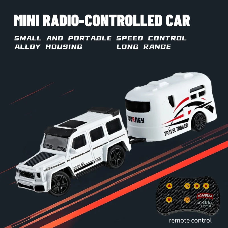 2026 RC Car MINI Alloy 1/64 Upgraded Remote Control Car Convenient to Carry 60 Minutes of Work Time Children's Gifts Toys