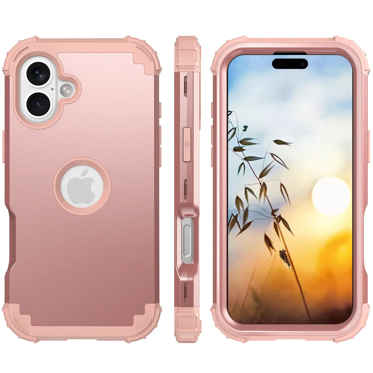 Fit iPhone 17 Phone Case,Heavy Duty Sturdy Armor Defender High Impact Shockproof Protective Cover Case For iPhone17