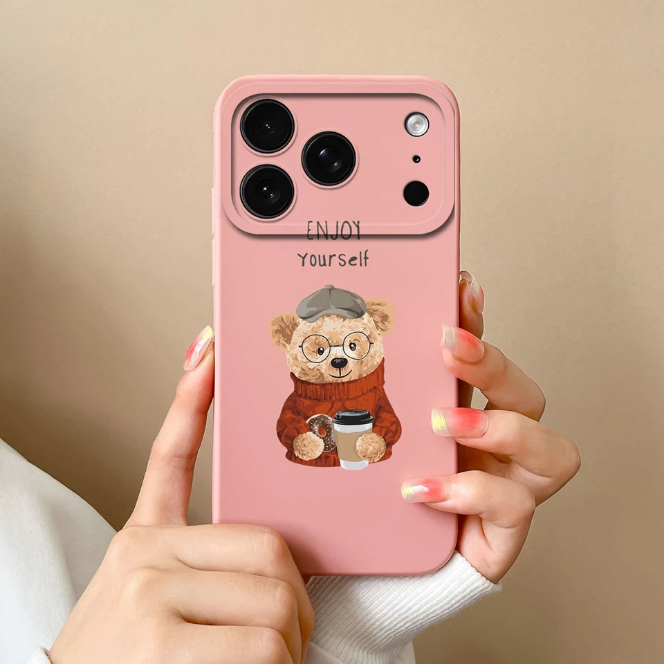 Case For iPhone17 17Air 17Pro 17ProMax Butterfly Love Heart Anti-fall Dustproof Trendy Housing For iPhone 17 Pro Max Funda Coque