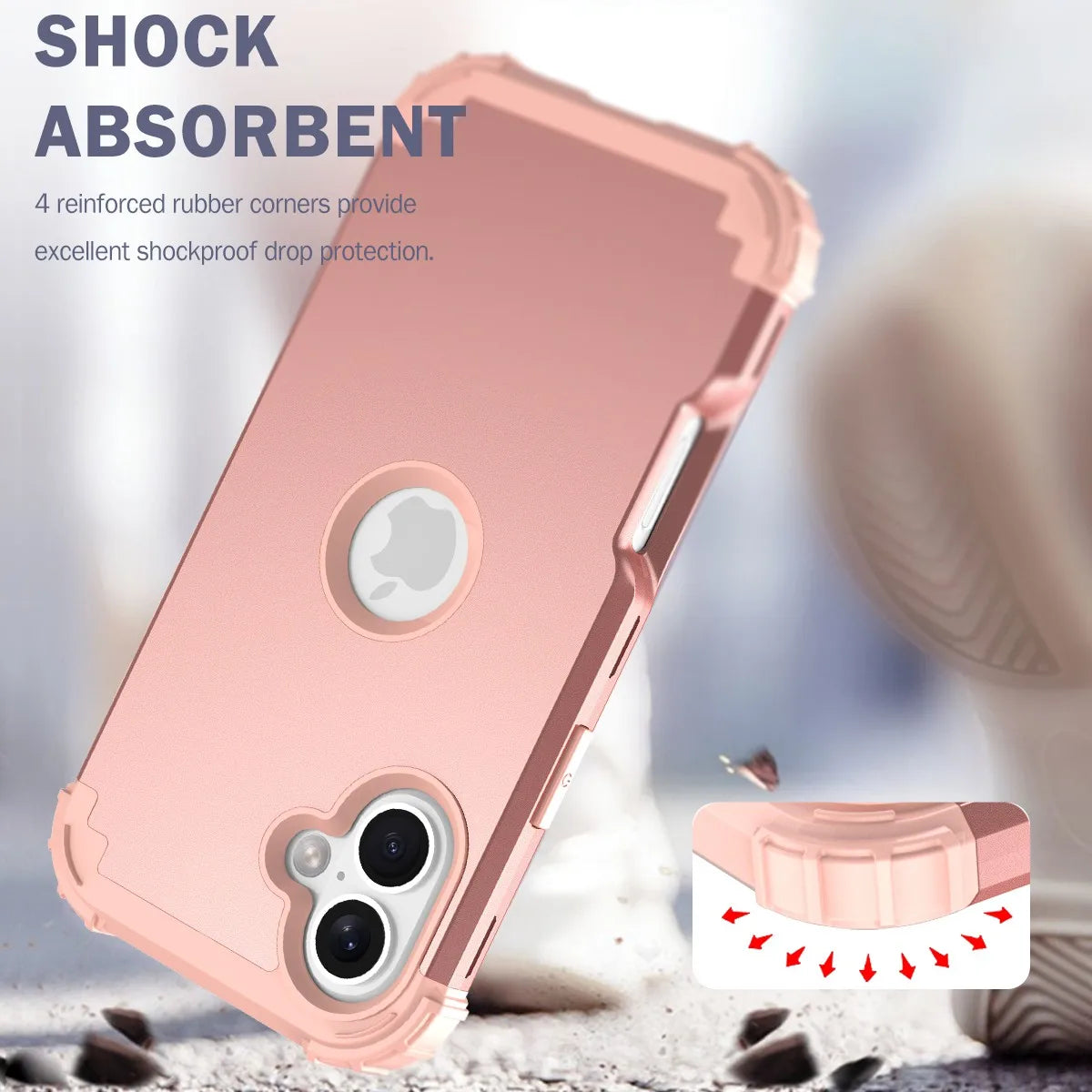 Fit iPhone 17 Phone Case,Heavy Duty Sturdy Armor Defender High Impact Shockproof Protective Cover Case For iPhone17