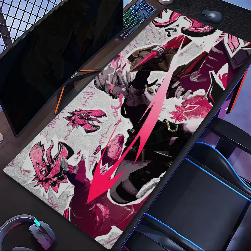 League of Legends Briar Mouse Pad Tablet mouse Pad Laptop xl desktop mouse pad, cute HD Rainbow Gaming keyboard pad, csgo Player