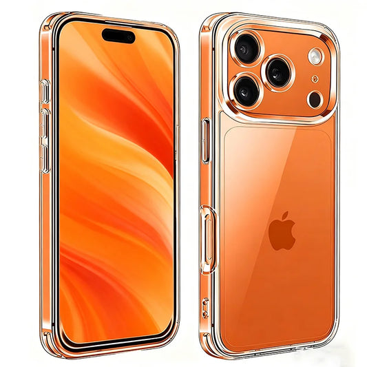 Hybird Airbags Case for iPhone 17 Pro Max Shockproof Clear Case Transparent Cover for iPhone 17Pro 17 Air Phone Protective Case